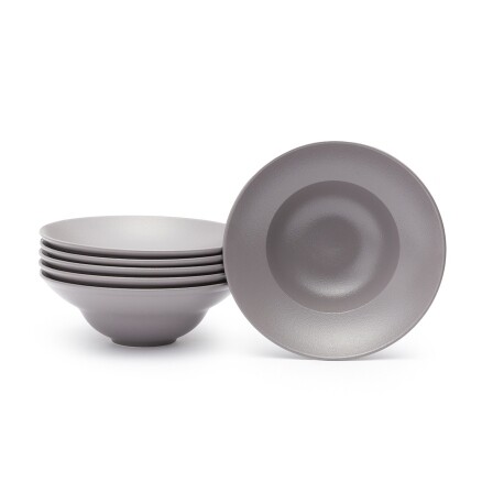 Plato Hondo Gourmet Gris - Imagen 2