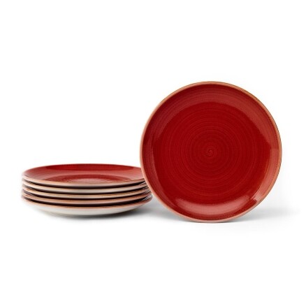 Plato Postre 15 Coral - Imagen 2