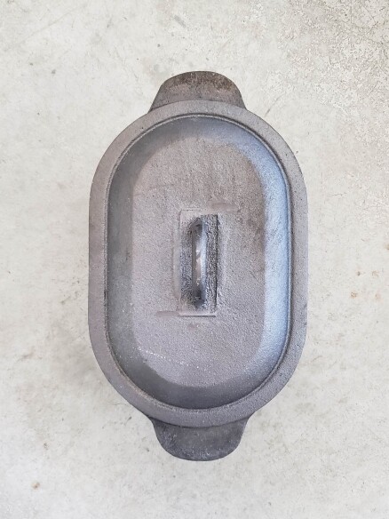 Cacerola de Hierro Oval chica (5 lts) - Imagen 3