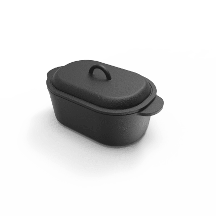 Cacerola de Hierro Oval chica (5 lts)