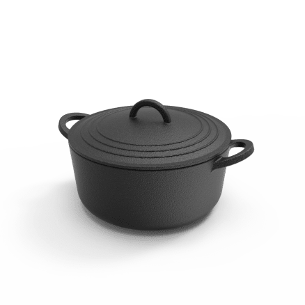 Cacerola de Hierro Redonda chica (3.4 litros)