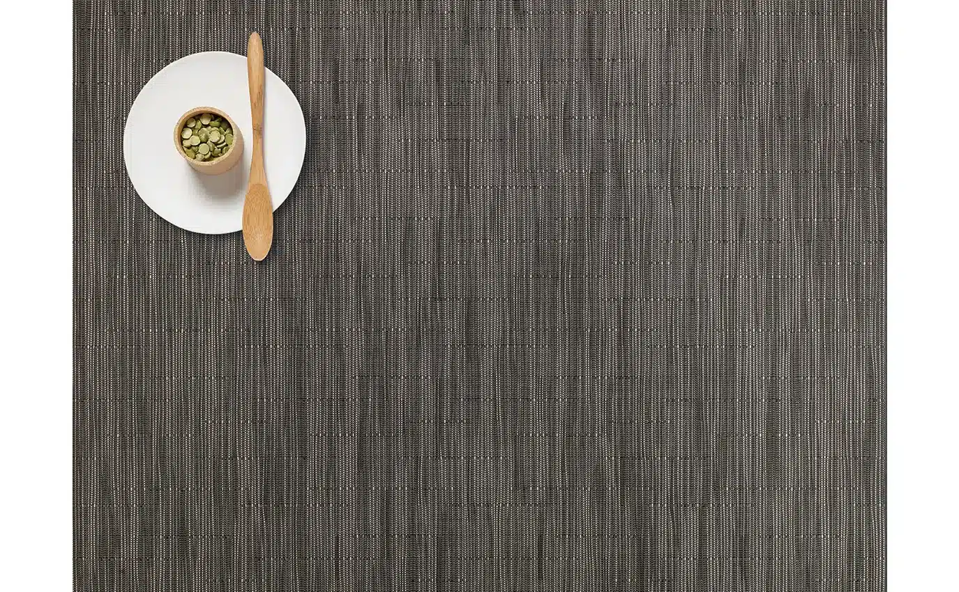 Individual rectángulo HORECA 30x41 - Línea Bamboo - Color Grey Flannel