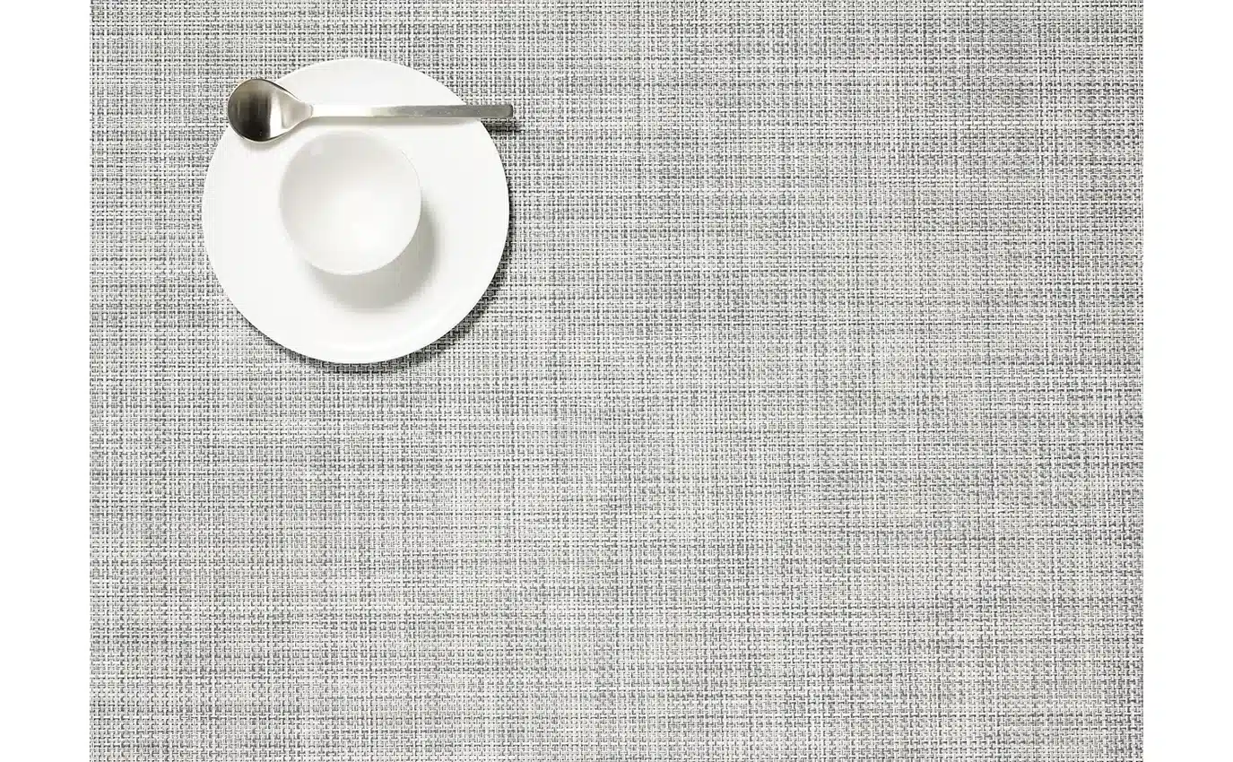 Individual rectángulo HORECA 30x41– Línea MINI BASKETWEAVE – color Mist