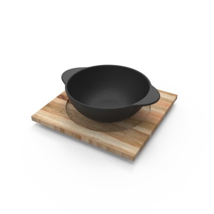 Base Cuadrada (para cazuelas y provoleteras de hierro) - Imagen 5