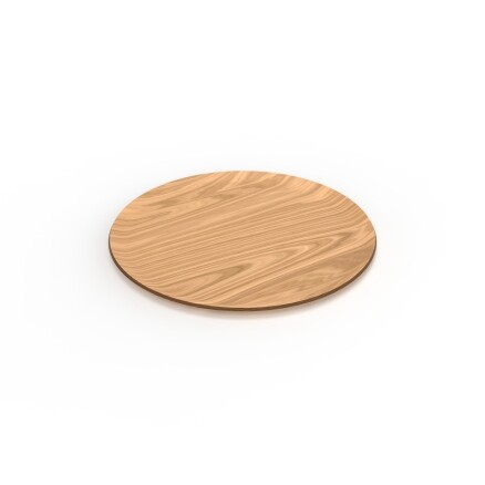 Bandeja Circular de Madera 34cm